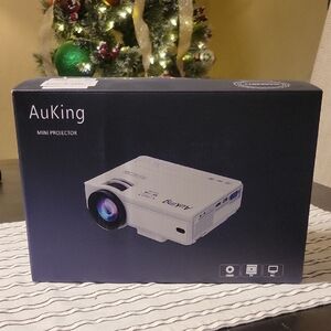 White Mini Projector